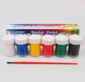 POSTER PAINTS 6 CLASSIC COLOR