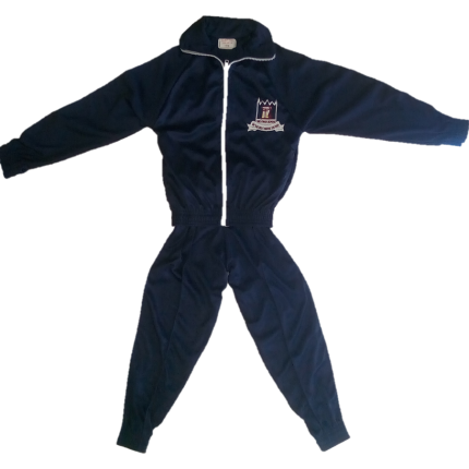 navy-blue tracksuit with logo (Kings school Nairobi)
