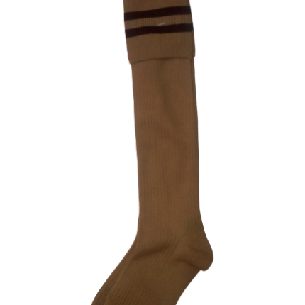 Beige Brown Socks
