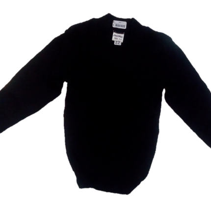 Black Plain Sweater