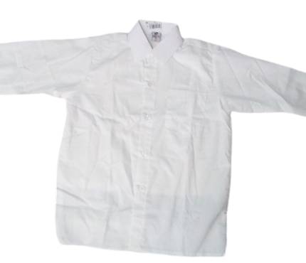 White Long sleeved shirt