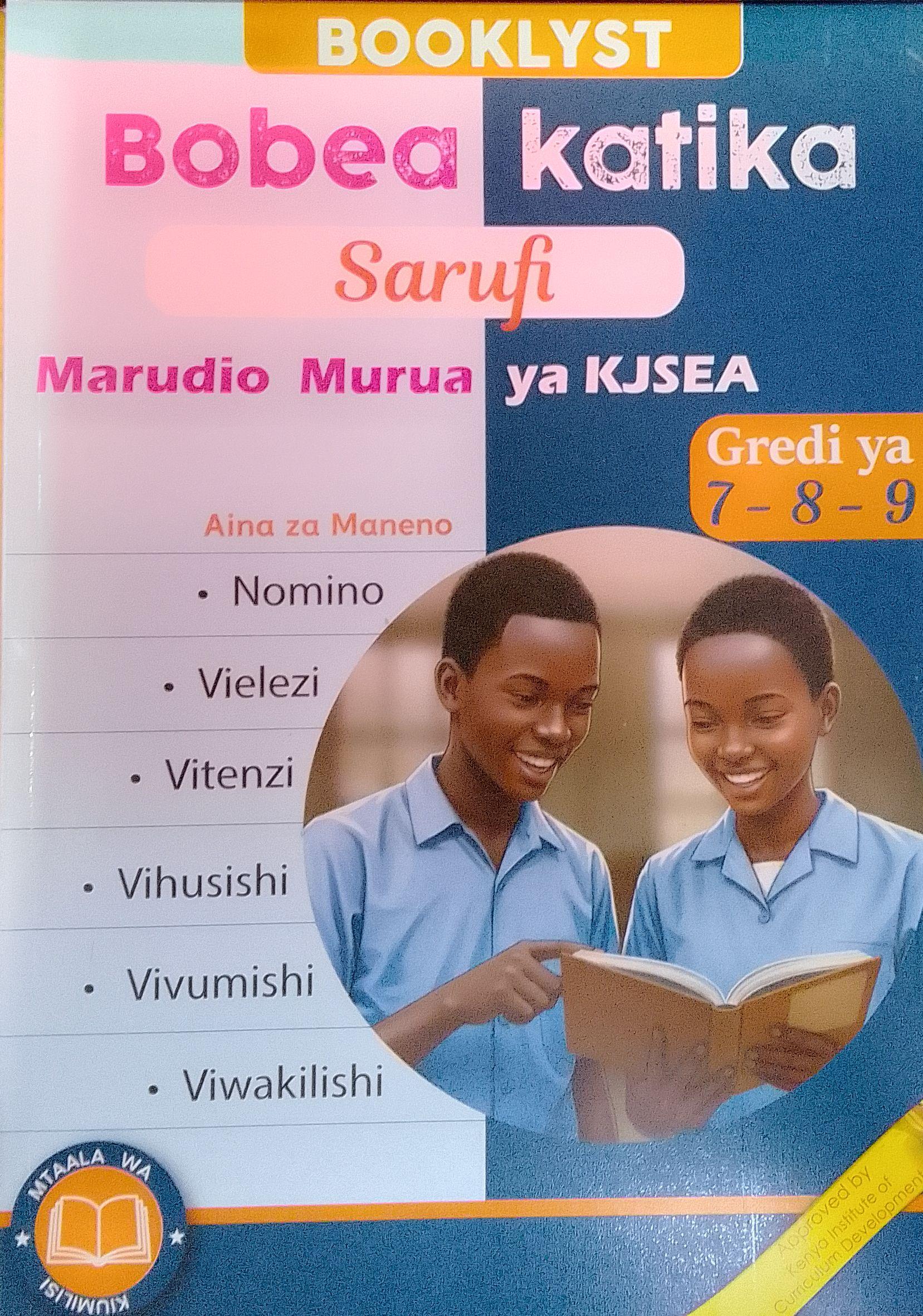 BOOKLYST:BOBEA KATIKA SARUFI KJSEA REVISION G7-9