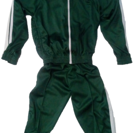 Green white tracksuit with logo (Komarock Primary School-Nairobi)
