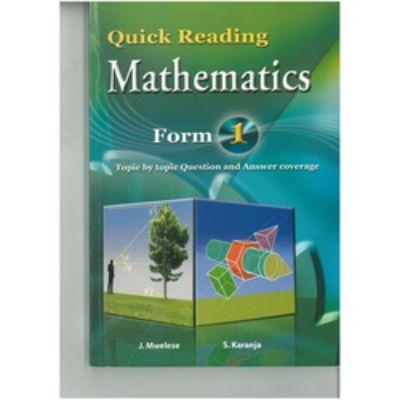 QUICK READING MATHEMATICS 1