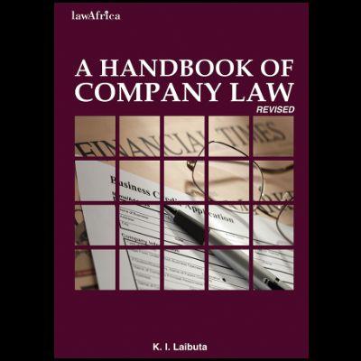 A HANDBOOK OF COMPANY LAW