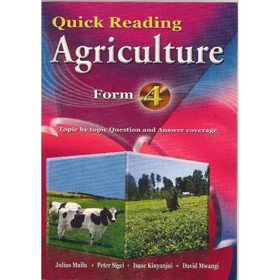QUICK READING AGRICULTURE 4