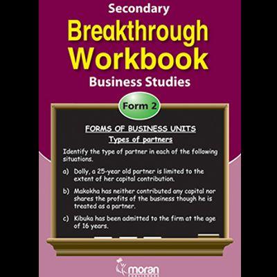 BREAKTHROUGH WORKBOOK BUSINESS STUDIES 2