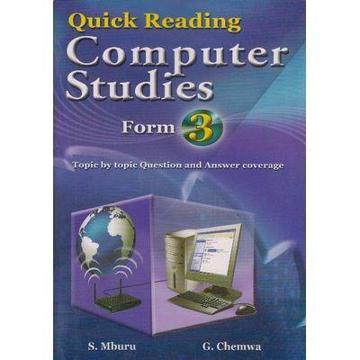 QUICK READING COMPPUTER STUDIES 3