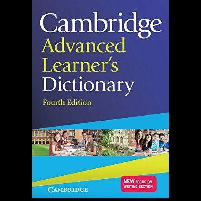 CAMBRIDGE ADVANCED LEARNER'S DICTIONARY - 4TH EDITION