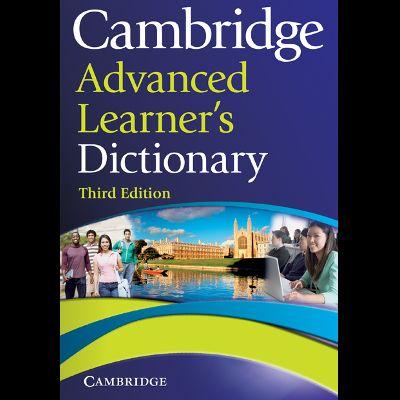 CAMBRIDGE LEARNER'S DICTIONARY - 3RD EDITION