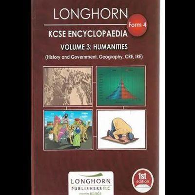 LONGHORN KCSE ENCYCLOPAEDIA 4 Vol 3