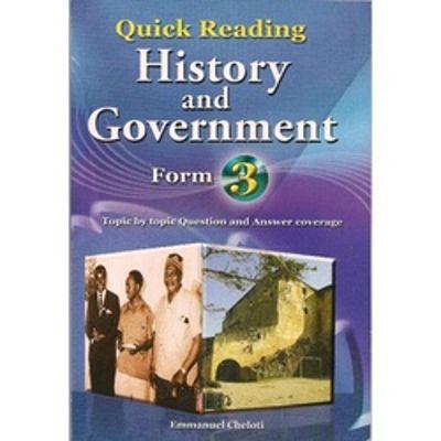 QUICK READING HISTORY AND GOVERNMENT 3