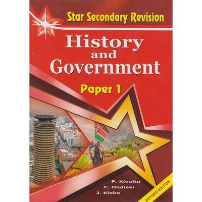 STAR SECONDARY HISTORY AND GOVERNMENT PAPER 1