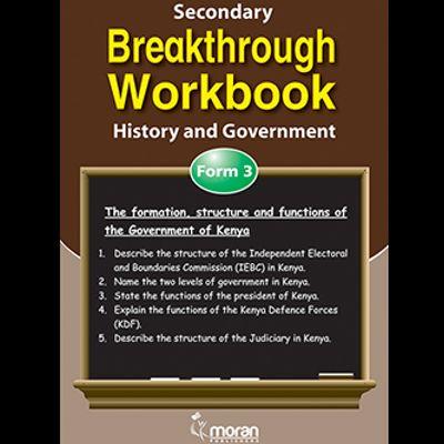 BREAKTHROUGH WORKBOOK HISTORY AND GOVERNMENT 3