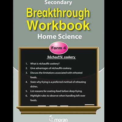 BREAKTHROUGH WORKBOOK HOMESCIENCE 4