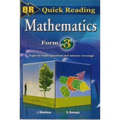 QUICK READING MATHEMATICS 3