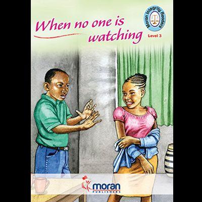 MORAN INTEGRITY READERS WHEN NO ONE IS WATCHING