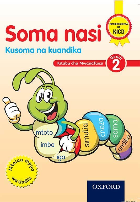 SOMA NASI, KUSOMA NA KUANDIKA KITABU CHA MWANAFUNZI 2
