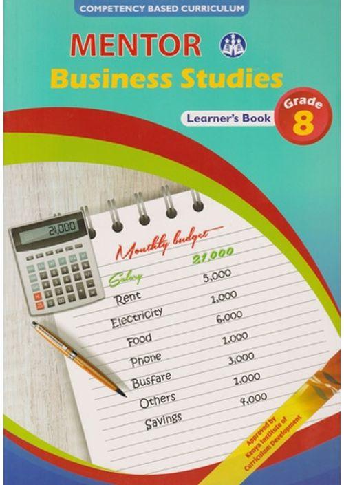 MENTOR BUSINESS STUDIES GRADE 8