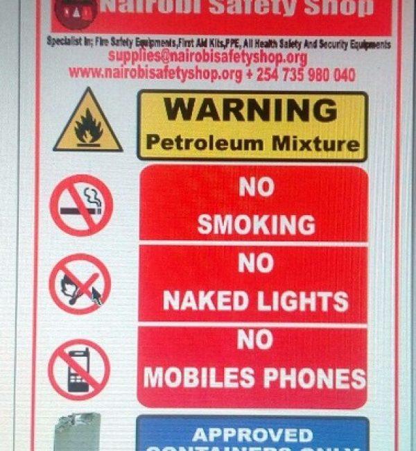 Pump Island Safety Signage