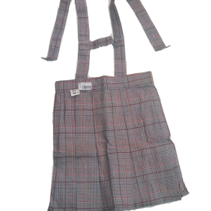 Red and grayish bedi checked tunic (PCEA Umoja school Nairobi)