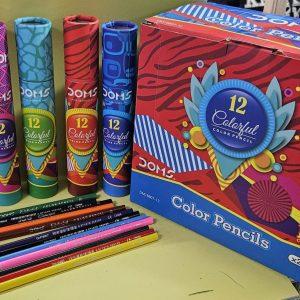 DOMS Coloring Pencils 12pcs