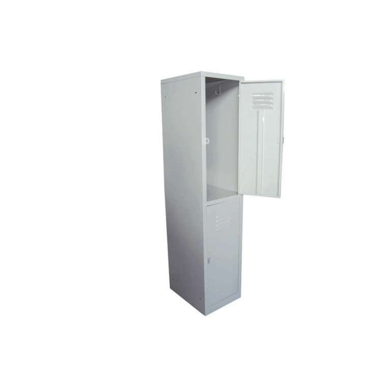 DOUBLE COMPARTMENT LOCKER 123 DEEP LIGHT GREY