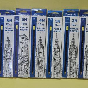 FEITENG (SKETCH) DRAWING PENCILS (12pcs)