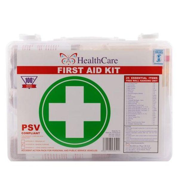 Medium Clear First Aid Kit
