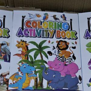COLORING ACTIVITY BOOKS