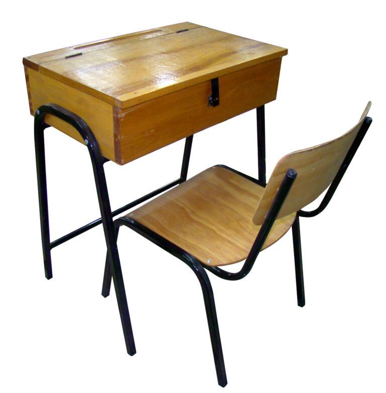 SCHOOL DESK AND CHAIR