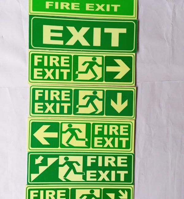 Fire Exit Sign