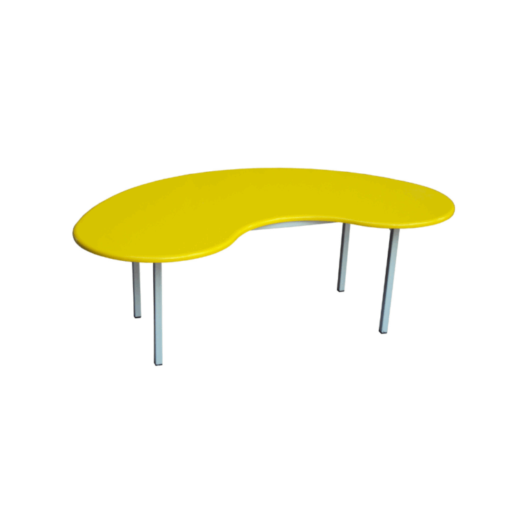 TABLE-KINDERGARTEN TABLE PEANUT SHAPE 1.4m x 0.6m x...