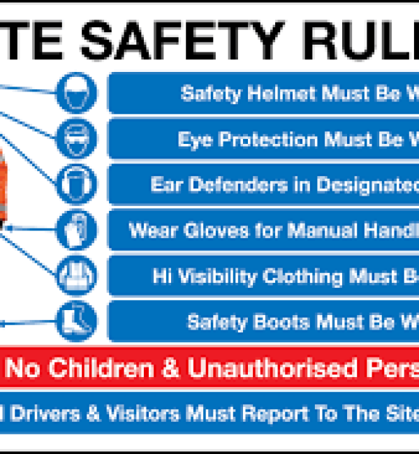 A1 SITE SAFETY SIGNAGE