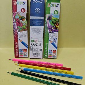 DOMS (full size color pencils 6pcs)
