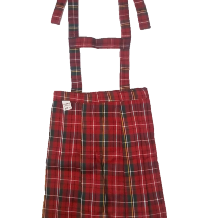 Red Bedi-checked Tunic