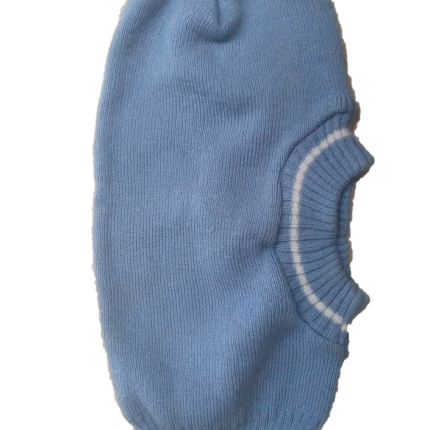 Sky Blue and White Striped Bushori with logo (Lakewood Emerald School)