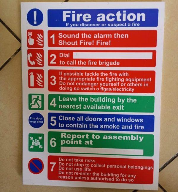 Fire Action Plan