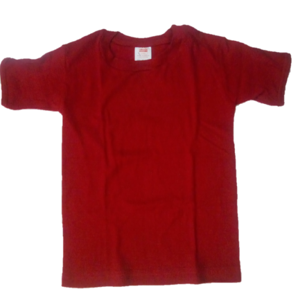 Red Plain T-shirt