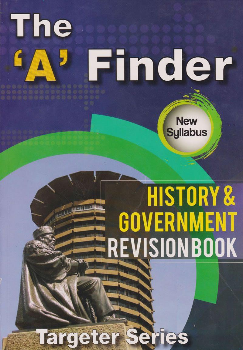 A Finder History & Govt Revision book