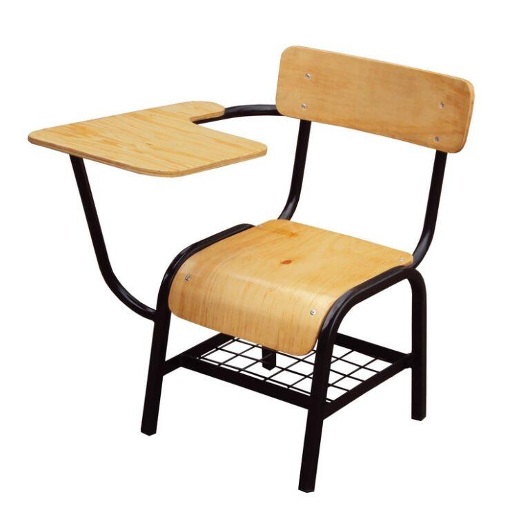 SCHOOL CHAIR WITH WRITING ARM