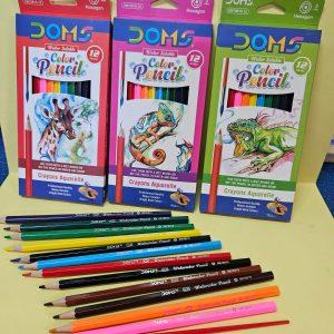 DOMS (water color pencils -12pcs)
