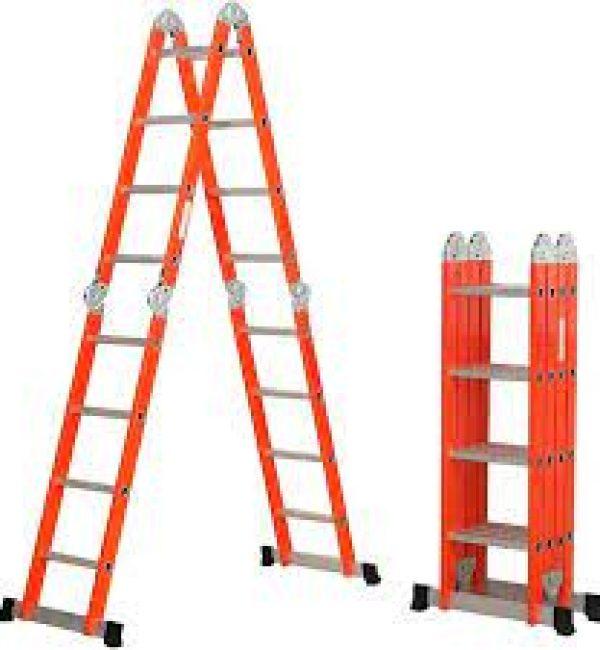 Iron Multifolding Extension Ladder