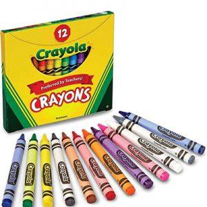 CRAYOLA CRAYONS 12 colors