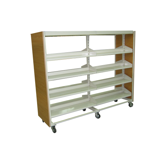 SHELVING ON CASTORS 52 HIGH