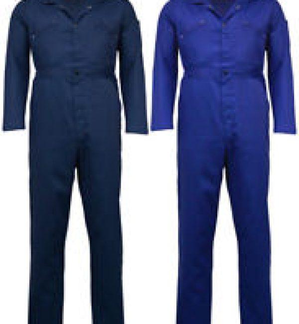 Plain Navy Blue Coverall